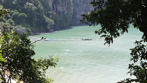 Kupečių &scaron;eima Krabi saloje Tailande