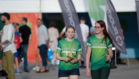 Kauno Rotušės aikštėje pagerbti iš Rio sugrįžę Lietuvos sportininkai