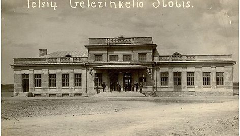 Telšių geležinkelio stotis XX a. 4 dešimtmetyje