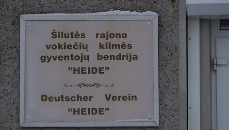 &Scaron;ilutėje ir pamaryje gyvenantys vokiečiai