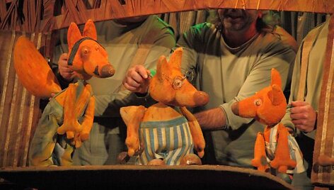 Akademinio M.Pidhiriankos vardo lėlių teatro (Ukraina) spektaklis &bdquo;Liudvikas ir Tuta&ldquo;