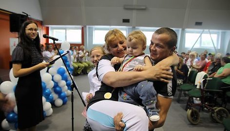 Kauno rajono neįgaliųjų šventės akimirka
