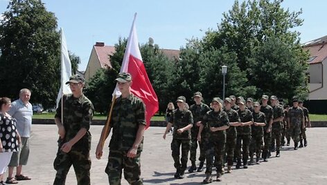 Žygio dalyviai