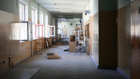 Gimnazijos renovacija.