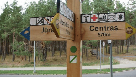 Parnidžio pažintinis takas.