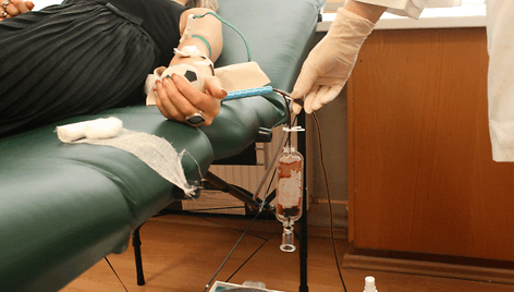 Klaipėdos savivaldybėje kraujo donorais tapo 14 darbuotojų.
