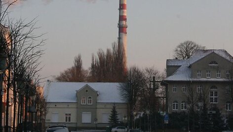 &bdquo;Klaipėdos energijos&ldquo; kaminas.