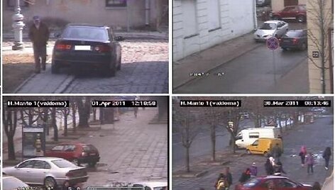 Vaizdo stebėjimo kamerų operatoriai kasdien Patrulių rinktinės pareigūnams perduoda vaizdo įra&scaron;us administracinei teisenai dėl pažeidimų pradėti. 