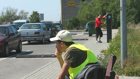 Nuo gegužės už automobilių stovėjimą pajūryje vėl reikia mokėti.