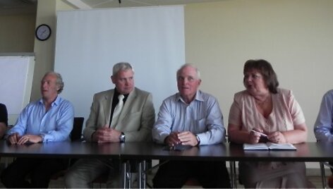 Sail Training International atstovai bendravo su regatos organizatoriais i&scaron; Klaipėdos.