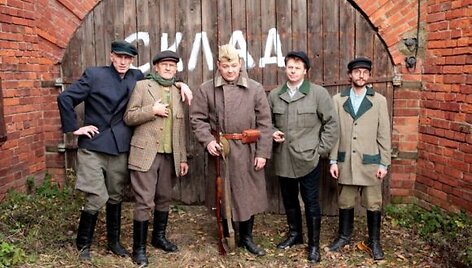 Akimirka i&scaron; filmo &bdquo;Pavergtųjų sukilimas&ldquo;.