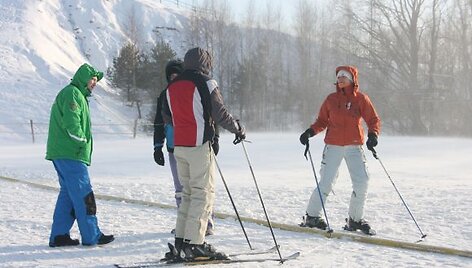 Žemaitija turi ambicijų privilioti dalį žiemos sporto mėgėjų i&scaron; kaimyninės Latvijos.