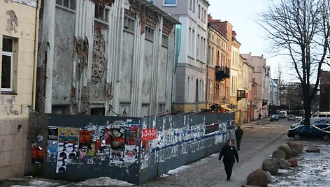 Klaipėdos senamiesčio didžiausios žaizdos - apleisti pastatai. 
