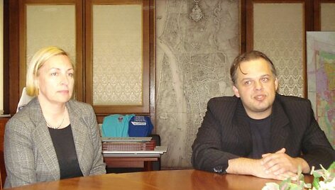 Danutė Žičkuvienė ir Mindaugas Bačkus