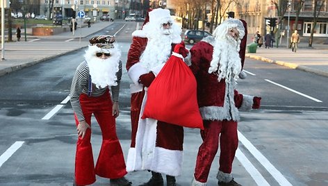 Gausių šeimų vaikus aplankys Kalėdų senelis. 