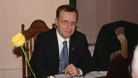 N.Puteikis rezultatų laukė partijos būstinėje. Gauti rezultatai ir pradžiugino, ir nuvylė.