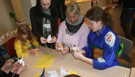 Prie solidarumo akcijos lankstant gerveles prisidėjo ir Klaipėdos I.Simonaitytės vie&scaron;oji biblioteka. 