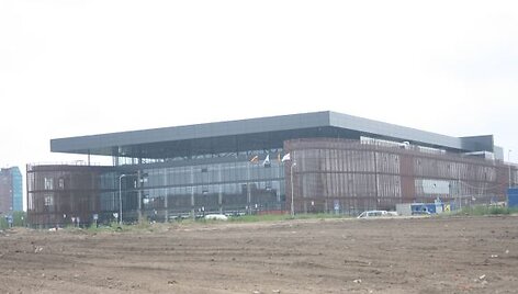 Klaipėdos arena pakrik&scaron;tyta &bdquo;&Scaron;vyturio&ldquo; vardu.  