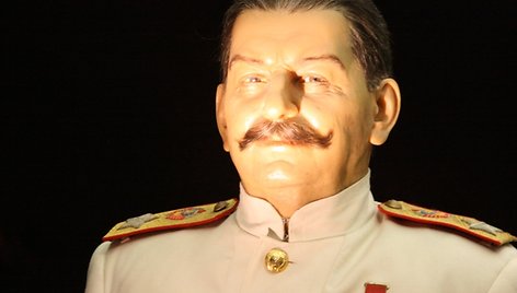 Vienas tikroviškiausių eksponatų – Josifas Stalinas. 