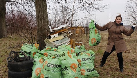 „Darom“ akcija, pulsuosianti gera nuotaika, talkininkų lauks kitą šeštadienį.