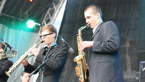 &Scaron;ventę pradėjo patys jauniausi atlikėjai festivalio istorijoje &ndash; &bdquo;Funk-in&ldquo;