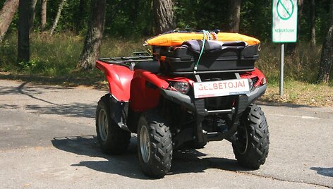 Gelbėtojų keturratis