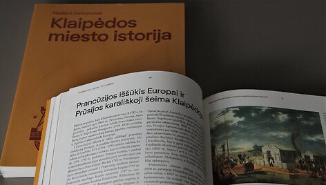 I&scaron;leista nauja Klaipėdos universiteto Baltijos regiono istorijos ir archeologijos instituto vadovo Vasilijaus Safronovo knyga &bdquo;Klaipėdos miesto istorija&ldquo;