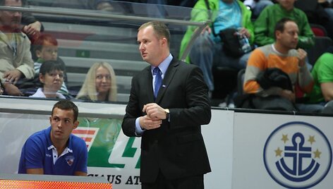 Rugtynių uostamiesčio &bdquo;&Scaron;vyturio&ldquo; arenoje tarp Klaipėdos &bdquo;Neptūno&ldquo; ir Maskvos &bdquo;CSKA&ldquo; akimirkos