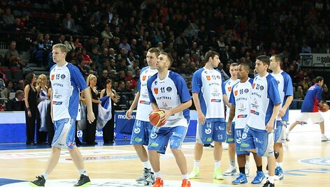 Rugtynių uostamiesčio &bdquo;&Scaron;vyturio&ldquo; arenoje tarp Klaipėdos &bdquo;Neptūno&ldquo; ir Maskvos CSKA akimirkos