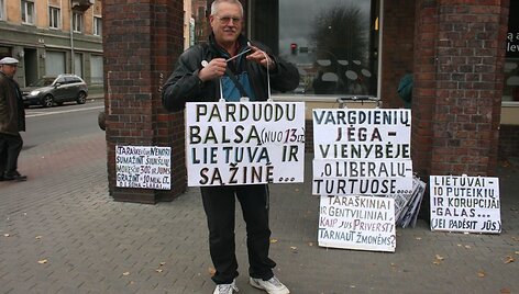 Virginijus Partaukas pagarsėjęs įvairiomis akcijomis.