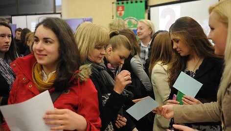 Klaipėdos universitete rengiama atvirų durų diena moksleiviams.