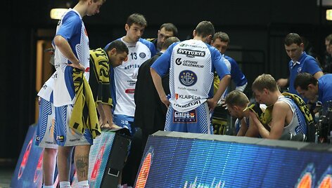 Varžybų akimirka