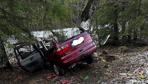 Per eismo įvyko Kretingos rajone ketvirtadienio rytą žuvo 39-erių vairuotojas.