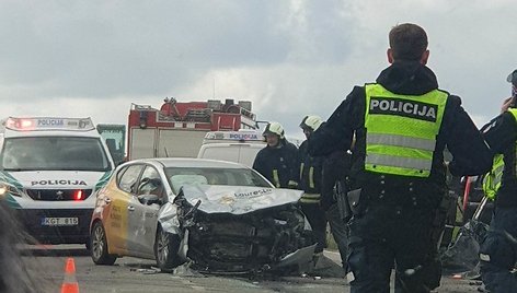 Klaipėdos rajone per eismo įvykį sužeisti keturi žmonės.