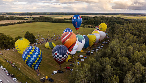 Klaipėdoje vyksta karšto oro balionų čempionatas