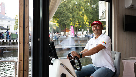 Bendrovės vadovas Jonas Bičkus