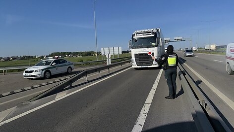 Kontrolė Klaipėdos keliuose