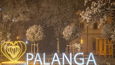 Palanga žiemą