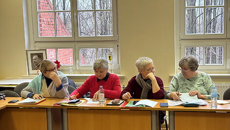 Lietuvių kalbos kursai senjorams Klaipėdos unviersitete