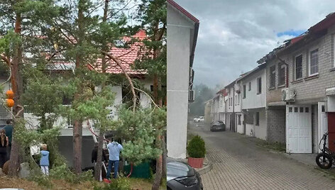 Gaisras Kur&scaron;ių nerijoje