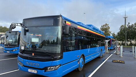 Naujieji autobusai Klaipėdoje