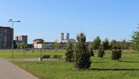 Sąjūdžio parkas Klaipėdos pietinėje miesto dalyje