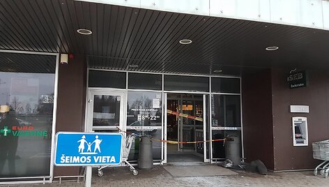 Gargžduose dėl nedidelio gaisro neveikė &bdquo;Maxima&ldquo;