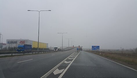 Penktadienį prie&scaron; Velykas Vakarų Lietuvoje ėmė snigti.