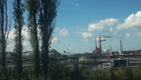 Roterdamo uoste terminalai aplinką saugo nuo krovinių dulkėtumo net ir įsikūrę toli nuo gyvenamųjų teritorijų.