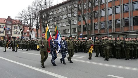 Karinis paradas Klaipėdoje 