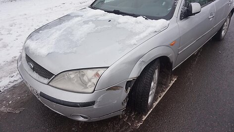 Avariją sukėlęs &bdquo;Ford&ldquo;