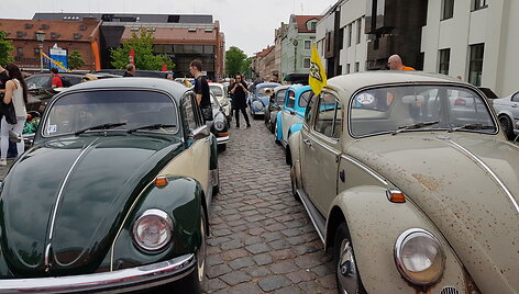 Klaipėdoje susirinko VW &bdquo;vabalai&ldquo;