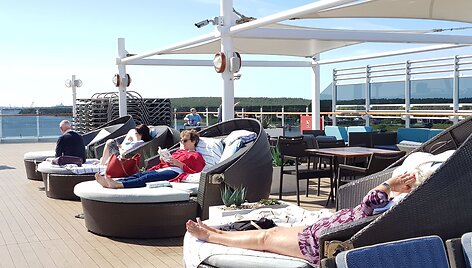 Į Klaipėdą atplaukė i&scaron;taigingas karali&scaron;kas laivas &bdquo;Queen Victoria&ldquo;