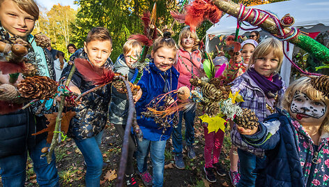 Renginys gamtosauginis &ndash; juo siekiama ugdyti mažųjų festivalio dalyvių meilę gamtai.